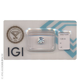 Anlage-Diamant 1,05 Carat 536273266- lupenrein