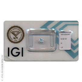 Anlage-Diamant 0,32 Carat 583326380- lupenrein