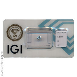 Anlage-Diamant 0,31 Carat 583326375- lupenrein
