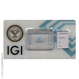 Anlage-Diamant 0,35 Carat 579357646- lupenrein