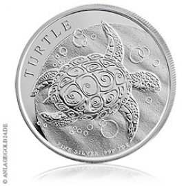 1 oz Silber Turtle verschiedene Jahre