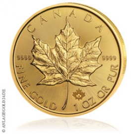 # 1 oz Gold, 50 Dollar Maple Leaf 2018
