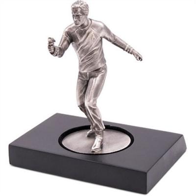 Star Trek - 150 Gramm Silber Miniatur Statue Captain James T. Kirk