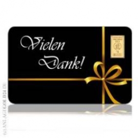 1 Gramm Goldbarren Vielen Dank - Heimerle + Meule