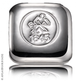 1 oz Silberbarren - Heimerle + Meule gegossen