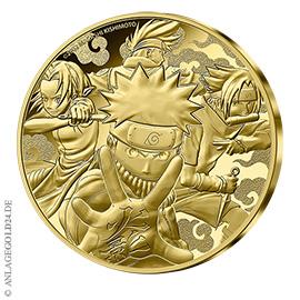50 Euro Gold Naruto 2023 PP
