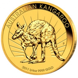 1/4 oz Gold K�nguru verschiedene Jahrg�nge