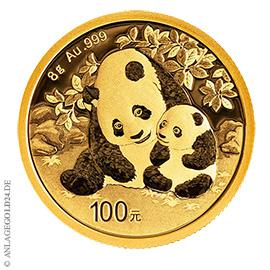 8 Gramm Gold Panda 2024